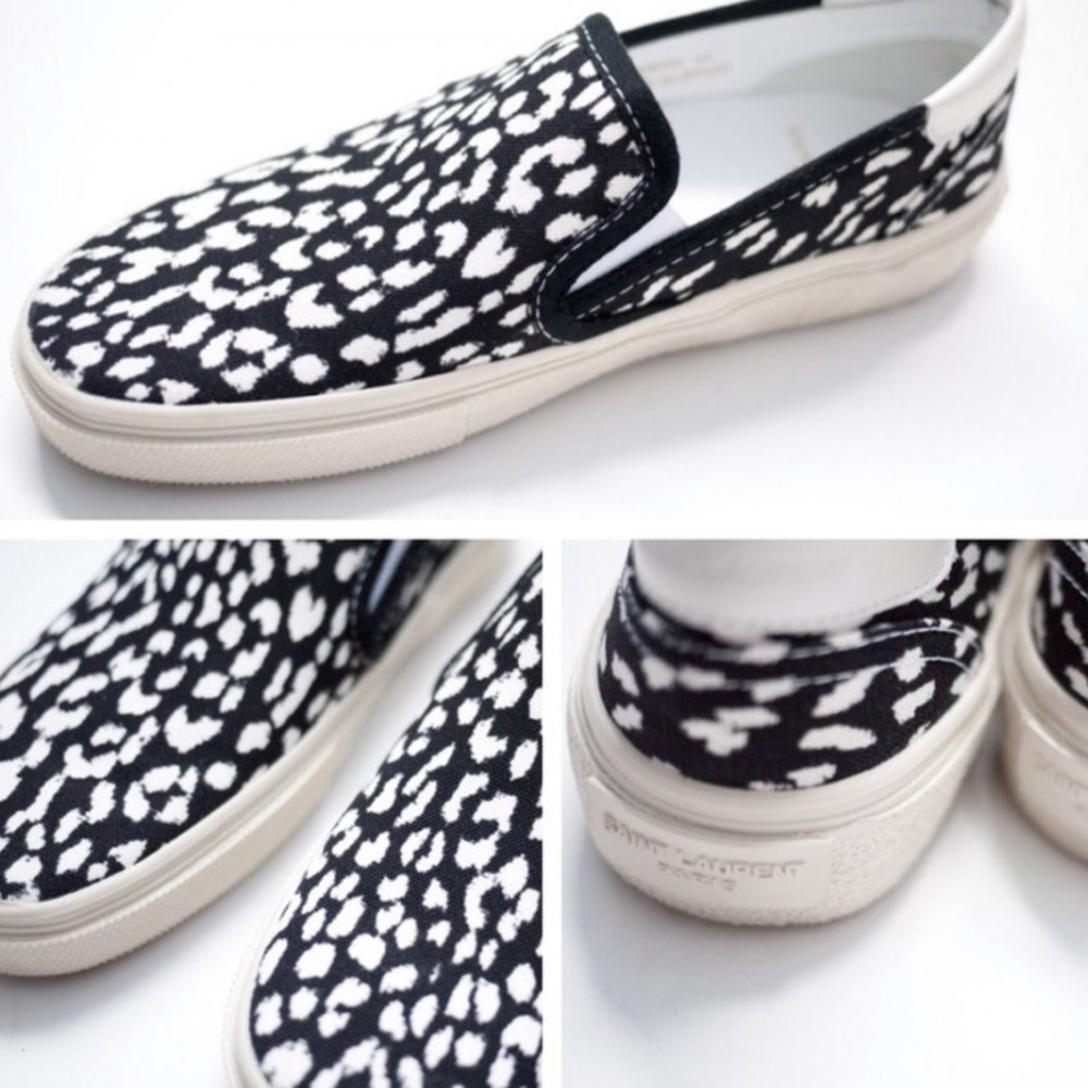 Saint Laurent slip on sneakers